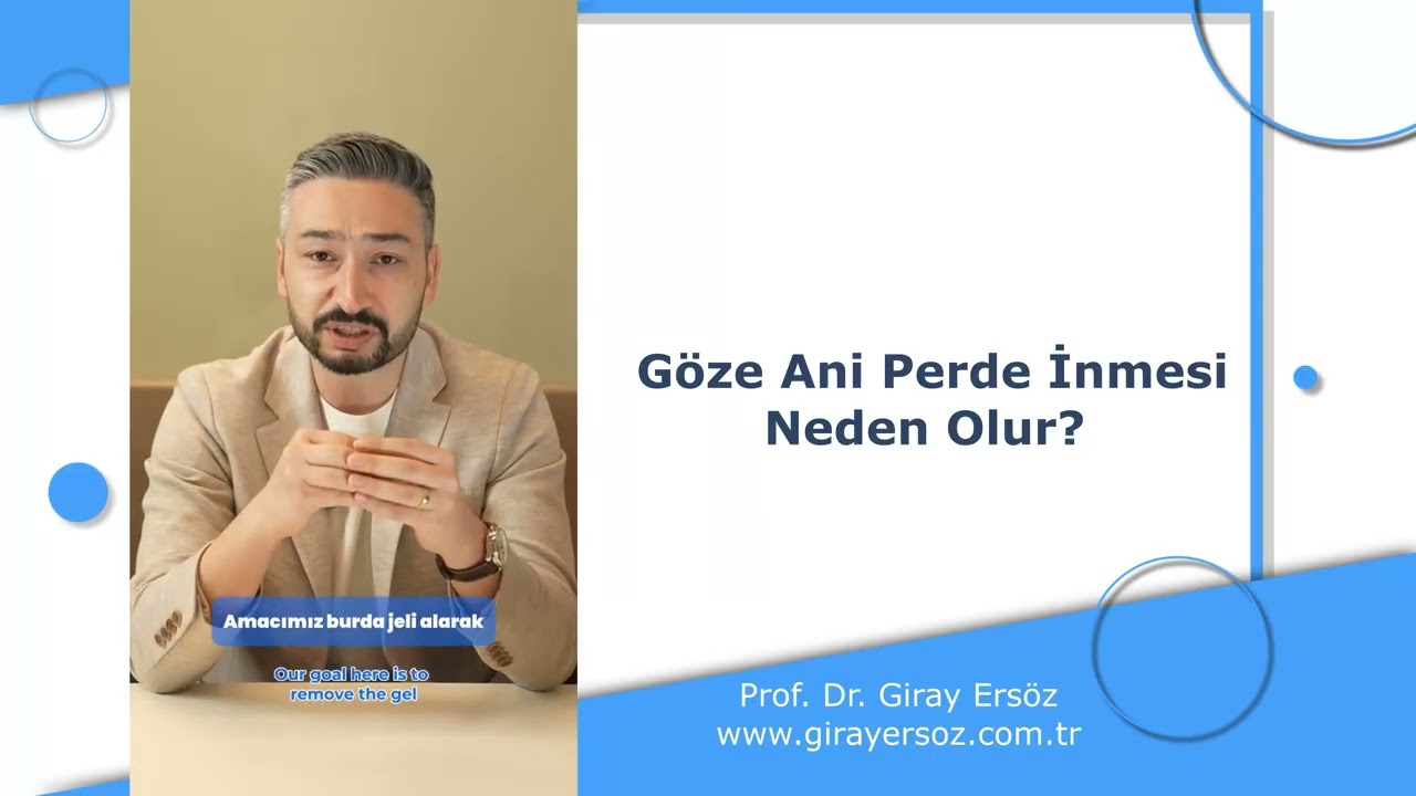 Göze Ani Perde İnmesi Neden Olur?