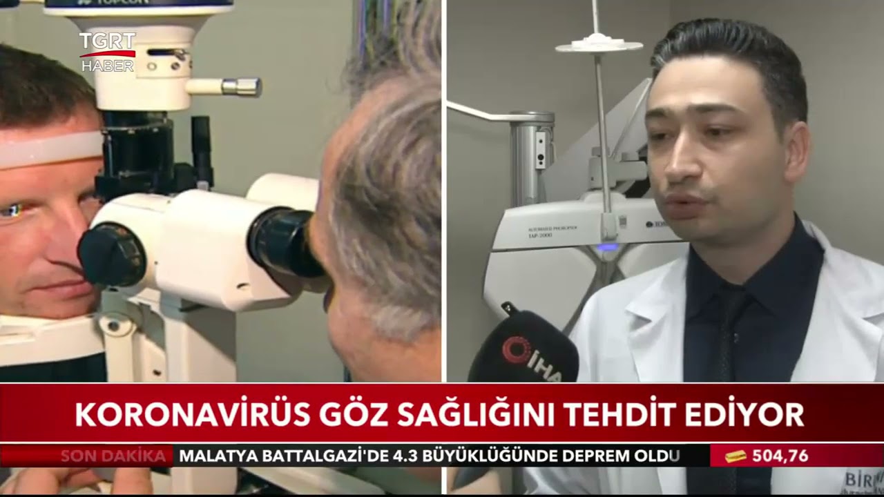 Koronavirüs göz sağlığını da tehdit ediyor!