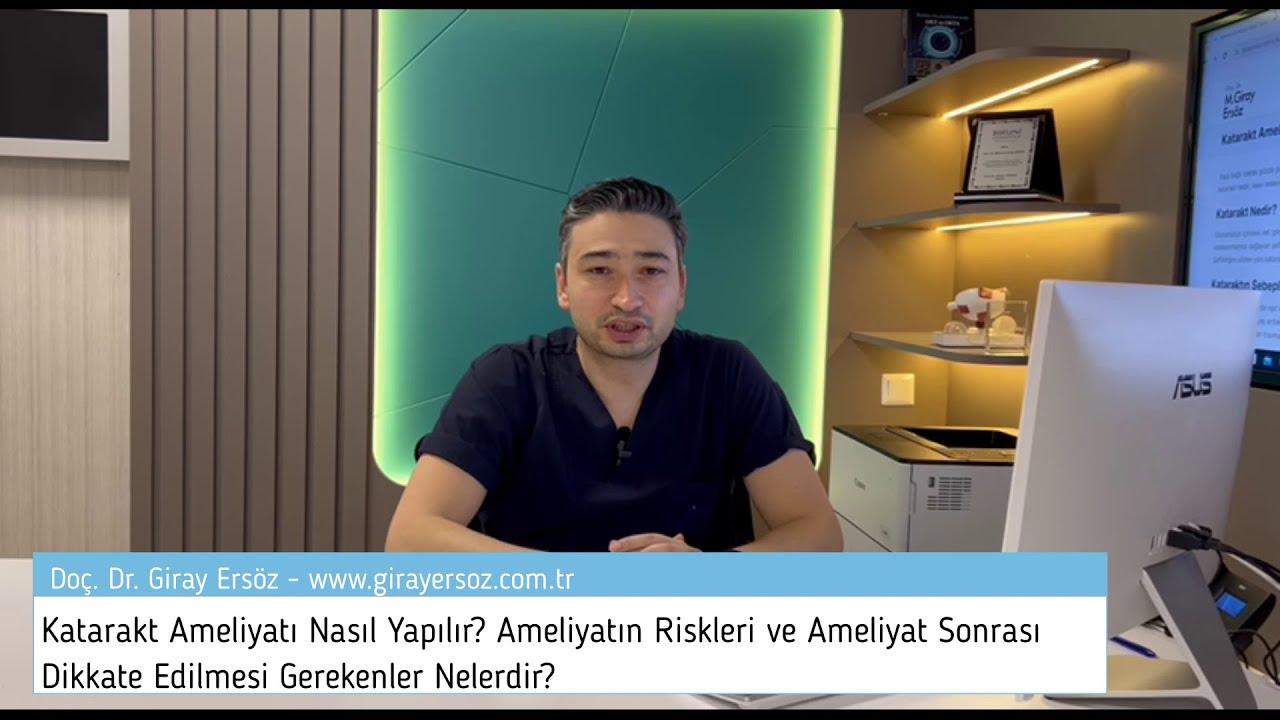 Katarakt Ameliyatı Nasıl Yapılır? Ameliyatın Riskleri ve Ameliyat Sonrası Dikkat Edilmesi Gerekenler
