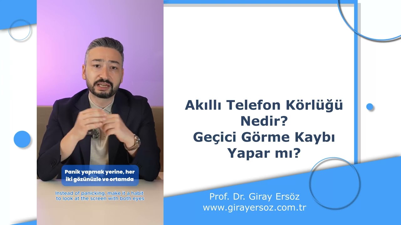 Akıllı Telefon Körlüğü Nedir? Geçici Görme Kaybı Yapar mı?