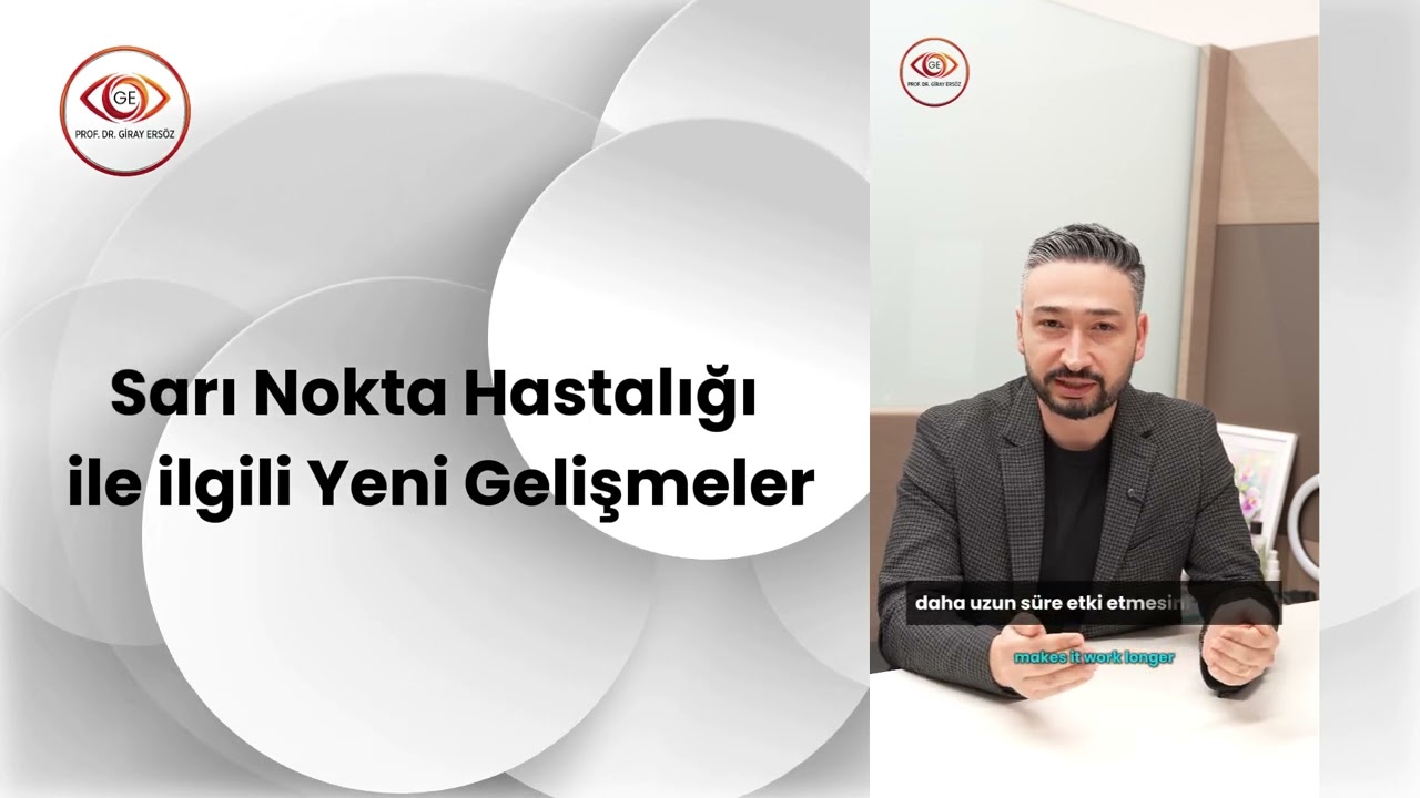 Yaş Tip Sarı Nokta Hastalığı (Yaşa bağlı Makula Dejenerasyonu) Tedavisinde Yenilikler