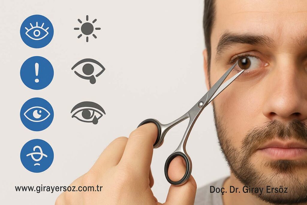 The Hidden Dangers of Eyelash Trimming on Eye Health