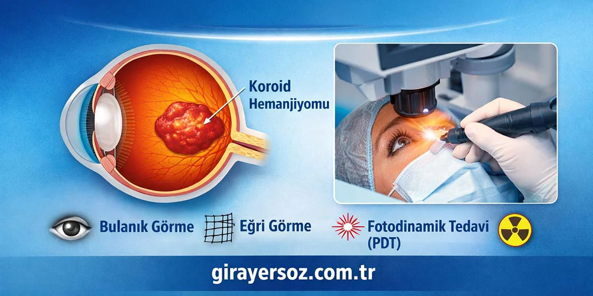 Koroid Hemanjiyomu Nedir? Nedenleri, Belirtileri ve Güncel Tedavisi