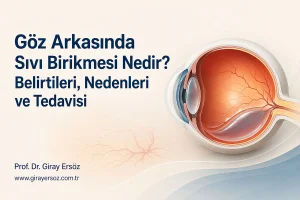 Göz Arkasında Sıvı Birikmesi Nedir? Belirtileri, Nedenleri ve Tedavisi