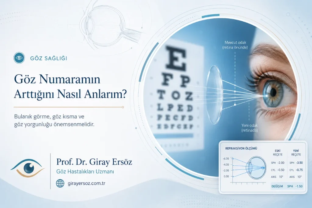 Göz Numaramın Arttığını Nasıl Anlarım