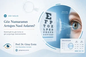 Göz Numaramın Arttığını Nasıl Anlarım
