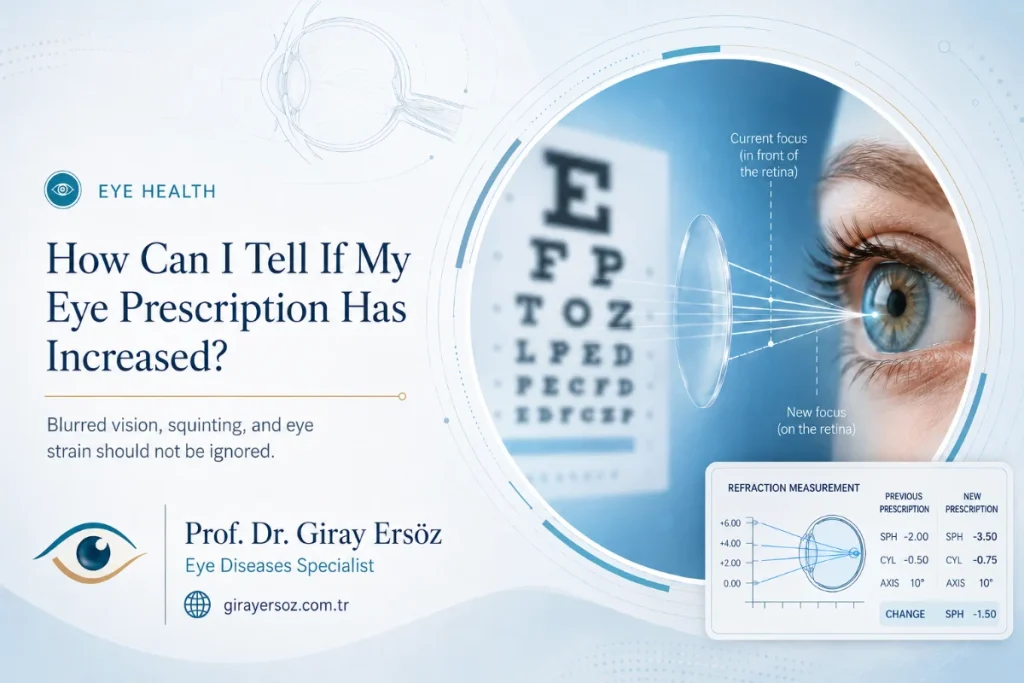 How Can I Tell If My Eye Prescription Has Increased?